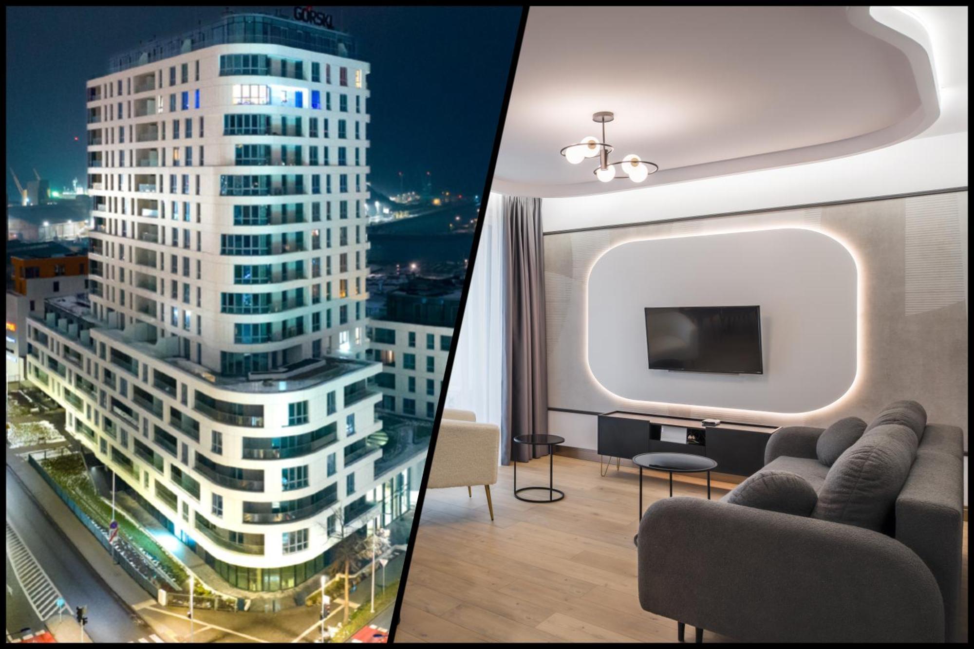 Aperto Apartament Gdynia Centrum 10 Pietro 外观 照片